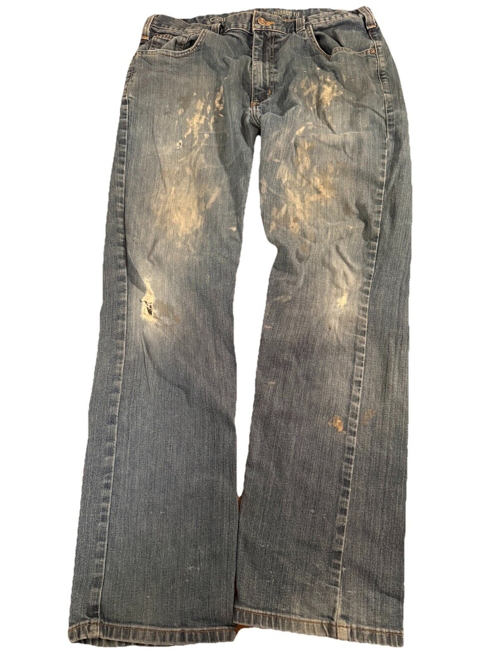 Carhartt Men’s 36x32 Relaxed Fit Jeans Distressed Work